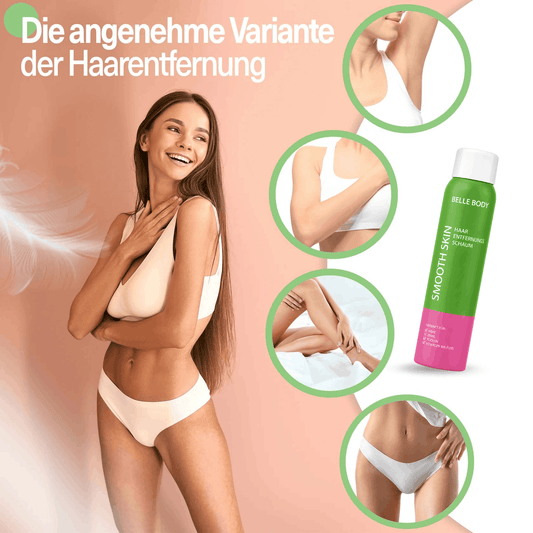 Schiuma depilatoria + lozione corpo